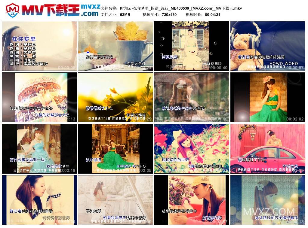 时翔云-在你梦里_国语_流行_ME400539